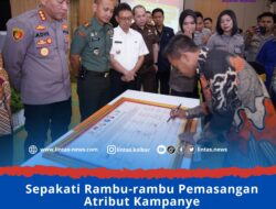 Sepakati Rambu-rambu Pemasangan Atribut Kampanye, Wujudkan Kota Pontianak Lebih Tertib, Rapi dan Tidak Kumuh