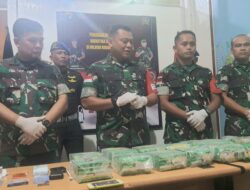 Dengan Segala Keterbatasan Jajaran Danrem 121/Abw, Berhasil Ringkus Pengedar 20 Kg  Narkoba Jaringan Internasional