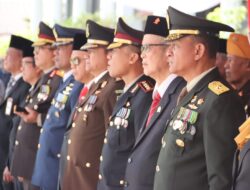 Kapoksahli Pangdam XII/Tpr Hadiri Upacara Peringatan Hari Pahlawan di Halaman Kantor Gubernur Kalbar