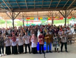 Ratusan Warga Perbatasan Antusias Dengarkan Edukasi Bangga Kencana