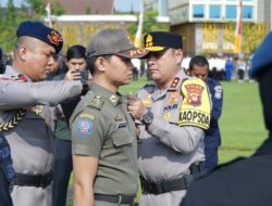 Polda Kalbar laksanakan Gelar Pasukan Operasi Aman Cendekia Kapuas Tahun 2023