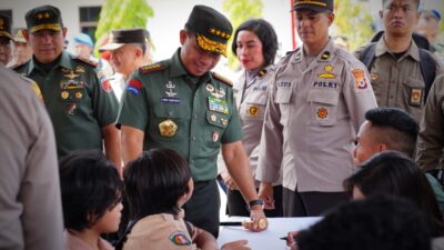 Panglima TNI Apresiasi Prajurit TNI-Polri Maluku Atas Semangat, Niat Ibadah, Loyalitas Untuk NKRI