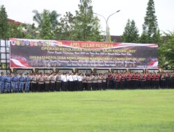 4000 Lebih Personil Gabungan TNI, Polri dan Stakeholder Ikut Apel Gelar Pasukan Operasi Lilin Kapuas dan Operasi Aman Cemara Kapuas 2023