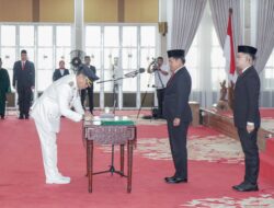 Lantik Pj Bupati Batubara Pj Gubernur Sumut Sampaikan Delapan Arahan Presiden RI