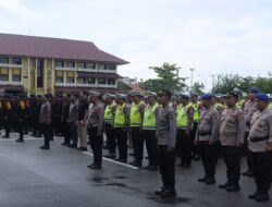 Apel Perdana, Polda Kalbar Gelar Satgas Operasi Mantap Brata Kapuas 2023-2024