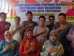 Sah, Pengurus DPD MATRA Pontianak Resmi Dilantik Masa Bakti 2023-2028
