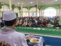 Masjid Al.Muhajirin Perum Teluk Mulus memperingati Isra Mi’raj Nabi Muhammad Saw.