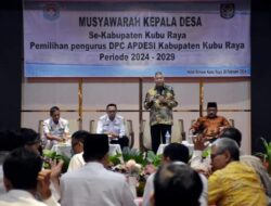 Ajak Seluruh Kades Bersatu Bangun Kubu Raya, Kamaruzaman : Jangan Ada Lagi yang Kotak-kotak