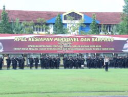 Kerahkan 4.122 Personel Polri dalam pengamanan 17.626 TPS saat pemungutan Suara di Wilayah Kalbar