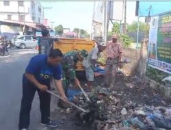 Formapel Sinergi Pemcam Percut Sei Tuan Bersihkan Sampah Liar Medan Estate