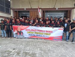 Junjung Tinggi Persatuan dan Kesatuan, Pemuda Merga Silima Gelar Deklarasi Pemilu Damai 2024