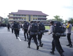 Hampir Seribu Personil Polda Kalbar Dilepas untuk Pengamanan Pemilu 2024