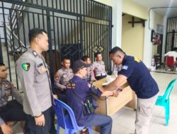 Cek Kondisi Kesehatan Personel Pengamanan Dan KPPS Dalam Keadaan Baik Dan Sehat