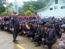 Apel Pengamanan Rapat Rekapitulasi Dan Penghitungan Suara Pemilu 2024 Di Tingkat KPU Provinsi Kalbar