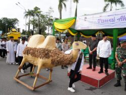 Ribuan Peserta di Pontianak Meriahkan Pawai Akbar Sambut Ramadan