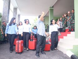 Berangkatkan Prajurit dan Awak Media Wisata Rohani ke Yerusalem oleh Pangdam XII/Tpr