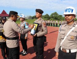 8 Polisi Berprestasi dapatkan Reward, 1 Polisi dapatkan Punishment