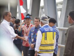 Presiden Jokowi Resmikan Duplikasi Jembatan Kapuas I, Bisa Dilewati Kendaraan Mulai Pukul 16.00 WIB