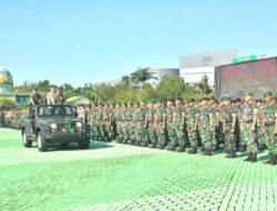 Wakil Presiden RI Kembali Kunker di Kalbar, Pangdam Tanjungpura Pimpin Apel Gelar Pasukan PAM VVIP