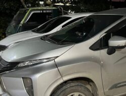 Pelaku Penggelapan Mobil Mitsubishi Xpander Bengong Saat di Ciduk Polisi