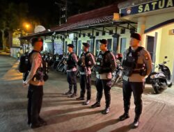 Patroli Enggang Polresta Pontianak Terus Tingkatkan Keamanan di Bulan Suci Ramadan 2024
