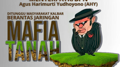 Tantangan AHY Menteri ATR/BPN, LBH Herman Hofi Law: Masyarakat Kalbar Minta Bongkar Jaringan Mafia Tanah