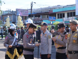 Kapolres Ketapang Pimpin Apel Gelar Pasukan Operasi Ketupat Kapuas 2024