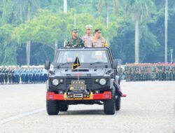 Panglima TNI dan Kapolri Pimpin Apel Gelar Pasukan Pengamanan Idul Fitri 1445 H Tahun 2024