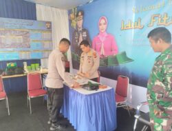 Pastikan Opspol Ketupat Kapuas 2024 Berjalan Lancar, Wakapolresta Pontianak Lakukan Pengecekan Pospam