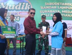 Ani Sofian Lepas Keberangkatan Peserta Mudik Lebaran 2024 Bersama Indomaret