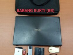 Satreskrim Polres Melawi Amankan 2 Pelaku Pencurian Laptop