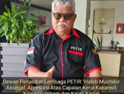 Dewan Penasihat Lembaga PETIR “Habib Muchdor Assegaf, Apresiasi Atas Capaian Kerja Kakanwil Kemenkumham dan Kajati Kalsel