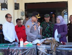 Pemusnahan Barang Bukti Hasil Operasi Pekat Kapuas 2024 Di Halaman Mapolres Landak
