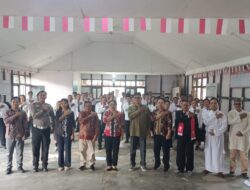 Pelantikan dan Sumpah janji Anggota PPS Pilgub Kalbar dan Pilbup Kabupaten Landak di Mempawah Hulu berjalan lancar