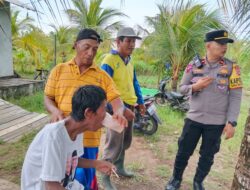 Polsek Delta Pawan Selamatkan ODGJ di Trngah Rawa-rawa