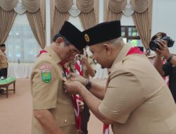 Ani Sofian Resmi Dilantik sebagai Pj Ketua Mabicab Pramuka Kota Pontianak
