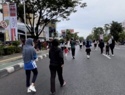 Perdana CFD Kembali di Buka, Warga Antusias Berolahraga