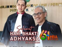 Dr. Herman Hofi Munawar: Momentum Hari Bhakti Adiyaksa ke-64 untuk Merevitalisasi Kejaksaan Kalbar