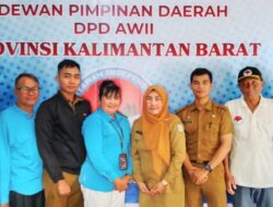 Bakesbangpol Provinsi Kalimantan Barat Kunjungi Sekretariat DPD AWII