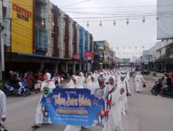 Masyarakat Pemangkat Sambas Sambut 1 Muharram dengan Pawai Ta’aruf