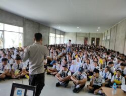 Bahaya Narkoba dan Tertib Lalu Lintas, Sat Binmas Polres Landak Adakan Penyuluhan di SMK Negeri 1 Ngabang