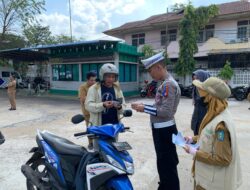 Awas!!! Operasi Patuh Kapuas Periksa Kelengkapan Pengendara
