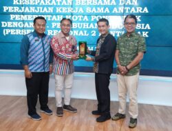 Wujudkan 90 Persen Sanitasi Pontianak, Pemkot Teken Kerjasama dengan PT Pelindo