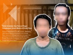 Dua Pria Ditangkap Polsek Sungai Raya karena Mencuri Pagar Besi Pemakaman di Kubu Raya