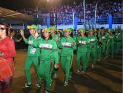 Ribuan Masyarakat Saksikan Momen Bersejarah Pembukaan PON XXI di Sumut