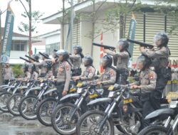 Polda Kalbar Gencarkan Latihan Dalmas untuk Pengamanan Pilkada 2024