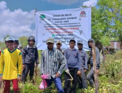 Baliho Legal di Lokasi, Alumni Darul Ulum Perkuat Kepemilikan Tanah KH. Chairuman Ar Rahbini