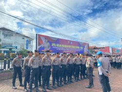 Patroli Dit Samapta Polda Kalbar, Jaga Stabilitas Keamanan Menjelang Pemilu 2024 di Kapuas Hulu