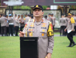 Polda Kalbar Gelar Apel Pengecekan untuk Pastikan Kesiapan Pengamanan Pilkada