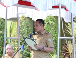 Perdana! Edi Suryanto Pj Wako Pontianak Pimpin Apel Pagi, Paparkan Asta Cita Presiden